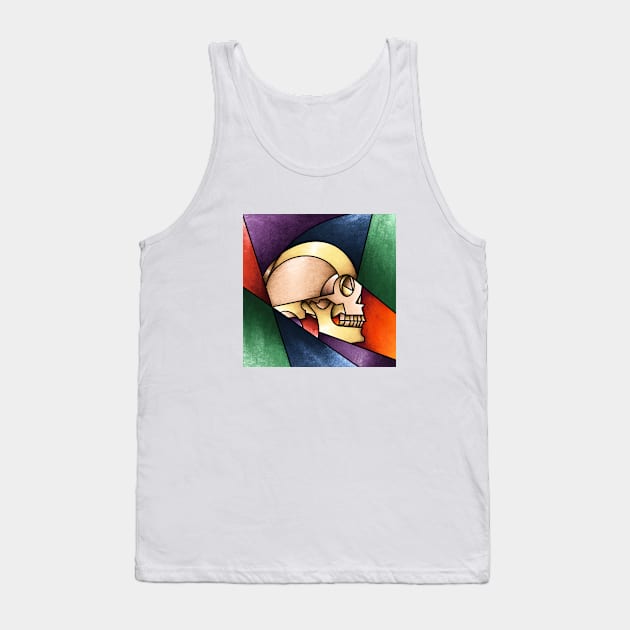 The Skull Tank Top by aGoM